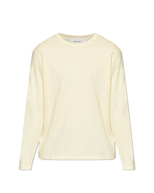 Lisa Yang Natural Sweater "Theodore" for men