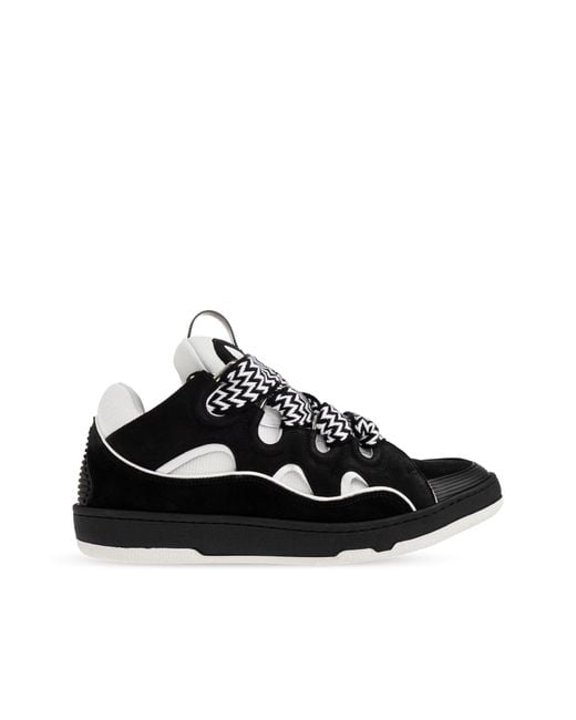 Lanvin Black "Curb" Sports Shoes for men