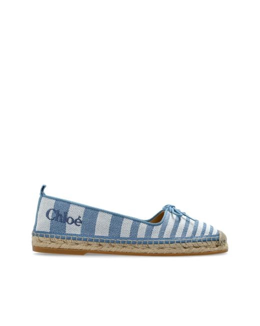 Chloé Blue Espadrilles 'Isla'