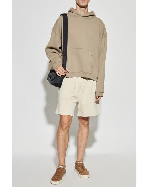 DSquared² White Shorts With Embroidery for men