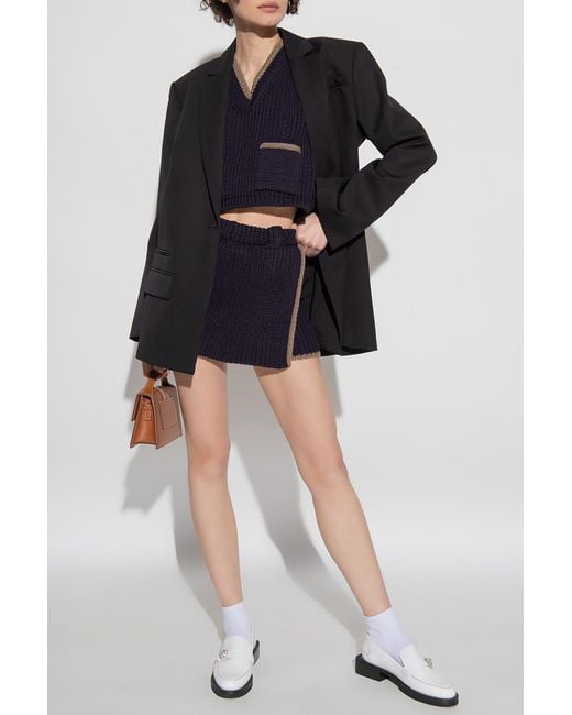 Jacquemus Black La Veste Tibau Blazer Jacket