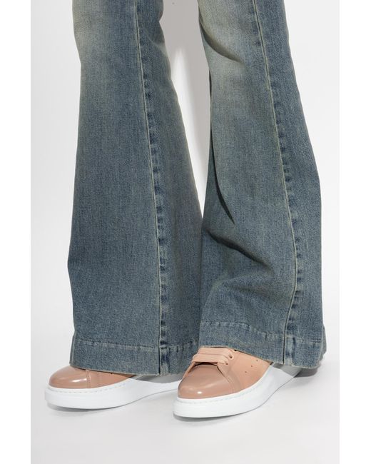 McQueen Pink 'Oversized' Sports Shoes