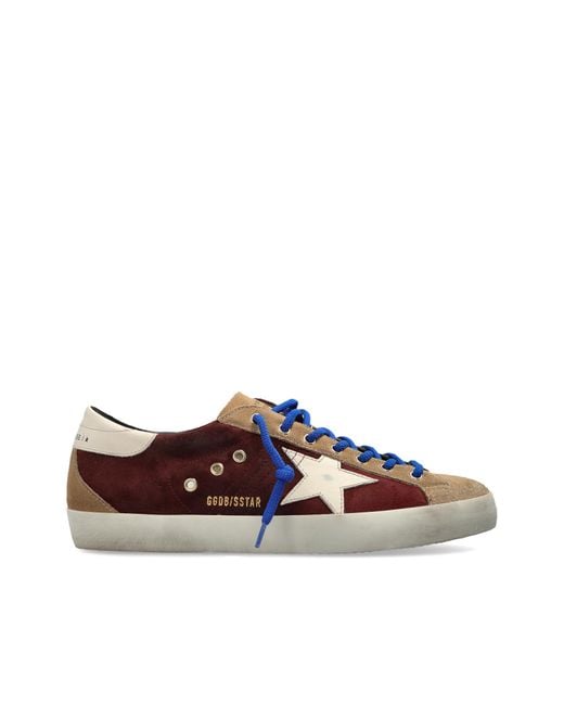 Golden Goose Deluxe Brand Brown 'Super-Star Classic With Spur' Sports Shoes for men