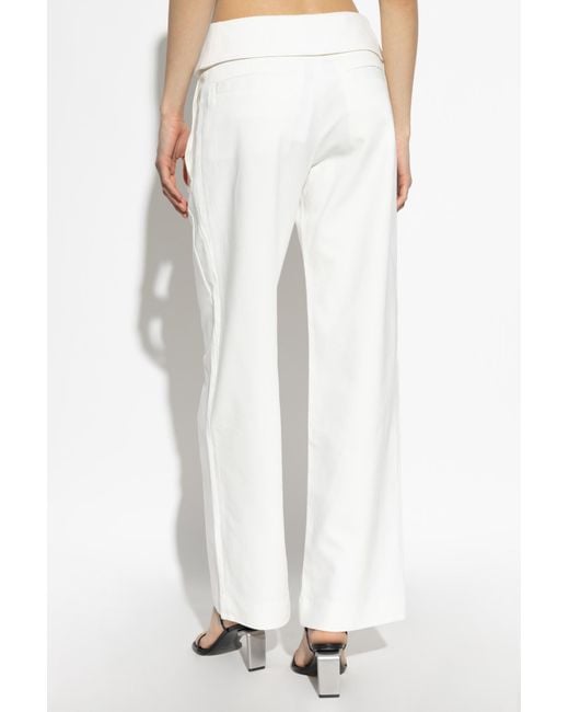 IRO White Trousers Zinia
