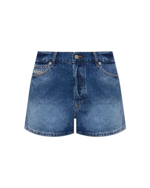 DIESEL Blue Denim Shorts 'De-Helios'