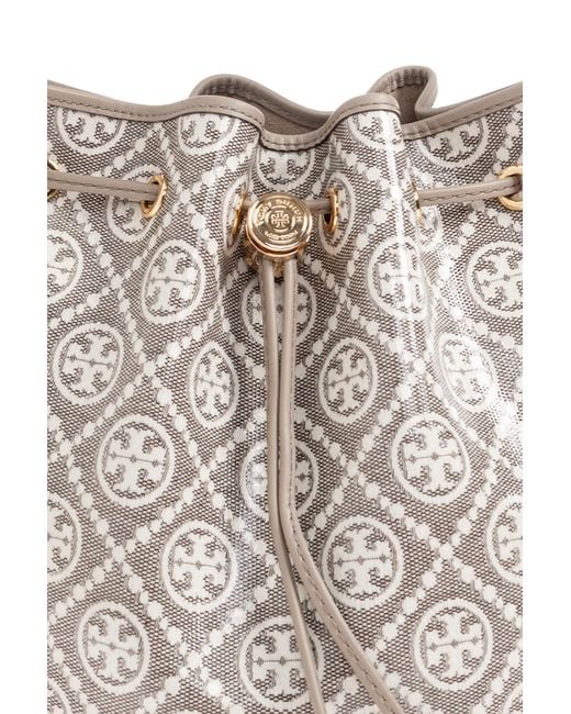 Tory Burch Natural Monogram Bag