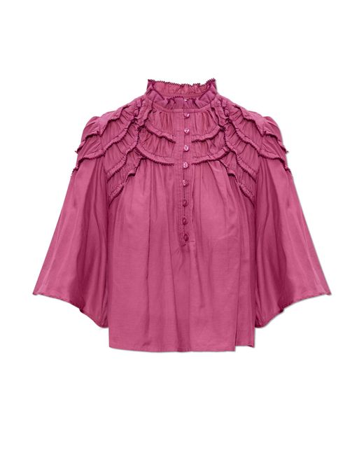 Isabel Marant Pink Top 'Carmen'