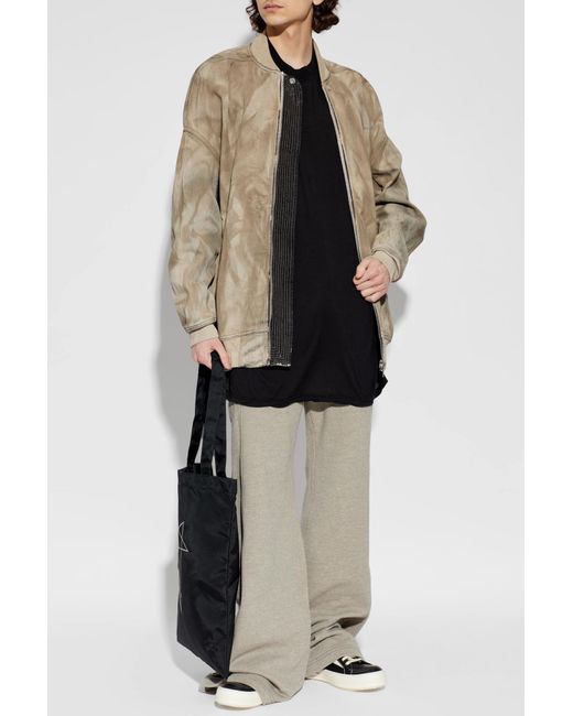 Rick Owens Black 'Oversize' T-Shirt for men