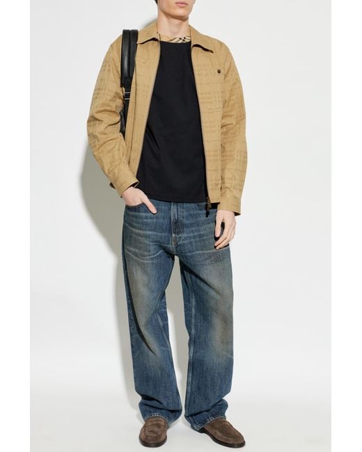 Burberry Black T-Shirt "Ryan" for men