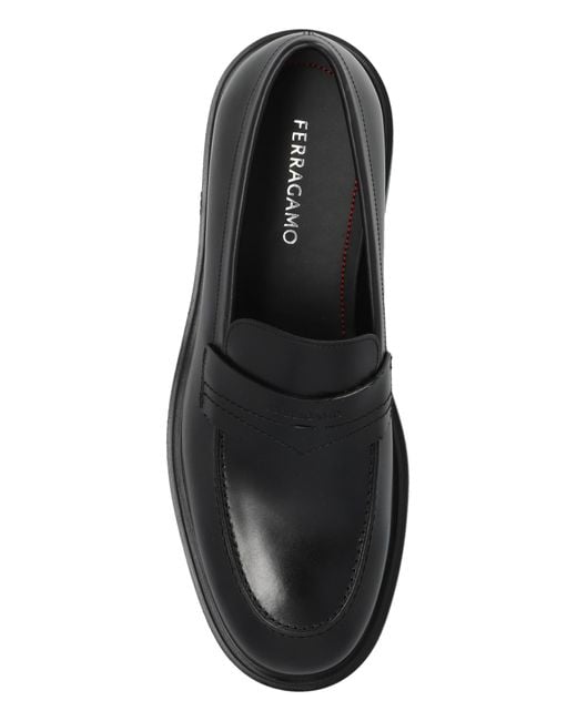 Ferragamo Black Loafer for men