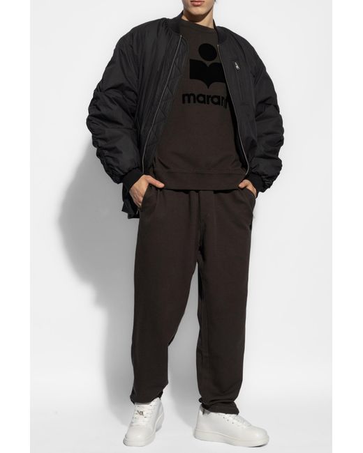 Isabel Marant Black 'Mikoy' Sweatshirt for men