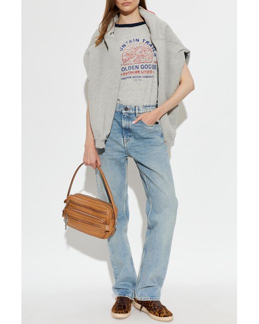 Golden Goose Deluxe Brand Blue Straight-Leg Jeans