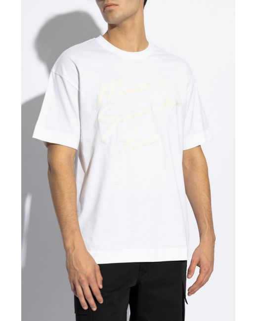 Givenchy White Crew Neck T-Shirt for men