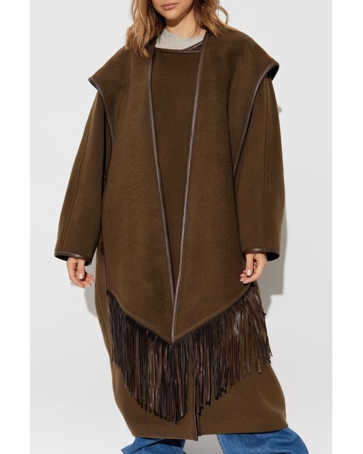 Isabel Marant Brown Wool Coat Irvana