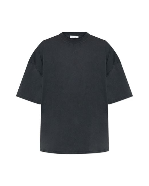 Haikure Blue T-Shirt "Virgil" for men