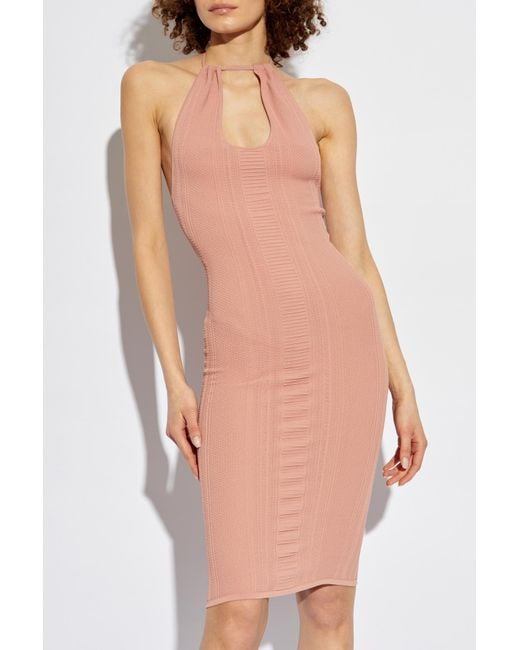 DSquared² Pink Backless Dress