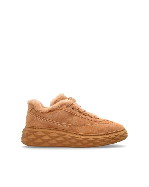 Jimmy Choo Brown Sports Shoes "Diamond Maxi"