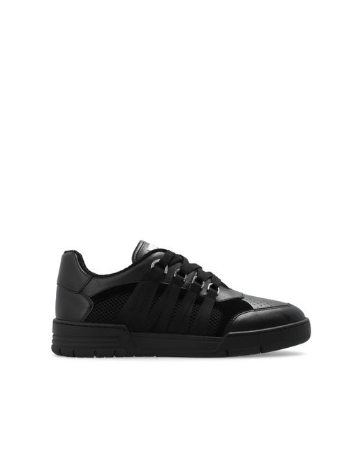 Moschino Black Sneakers With Logo, for men