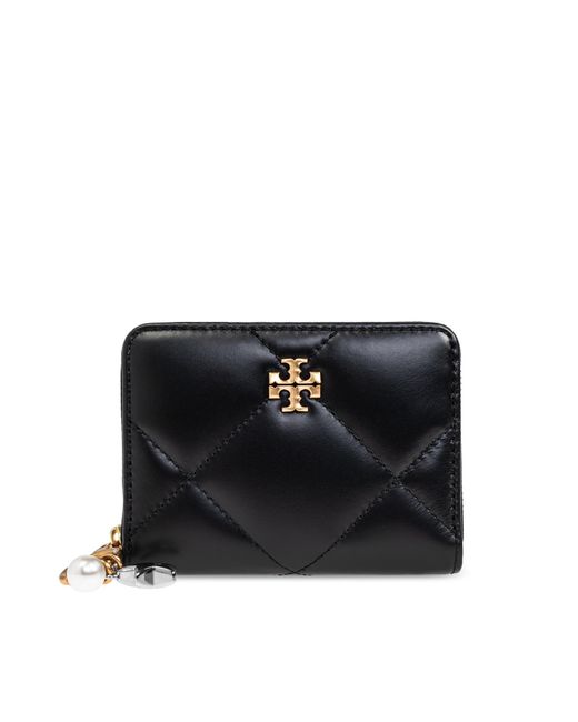 Tory Burch Black Leather Wallet