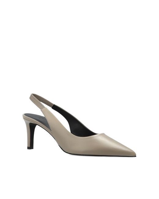 Furla Natural "Slingback" Pumps