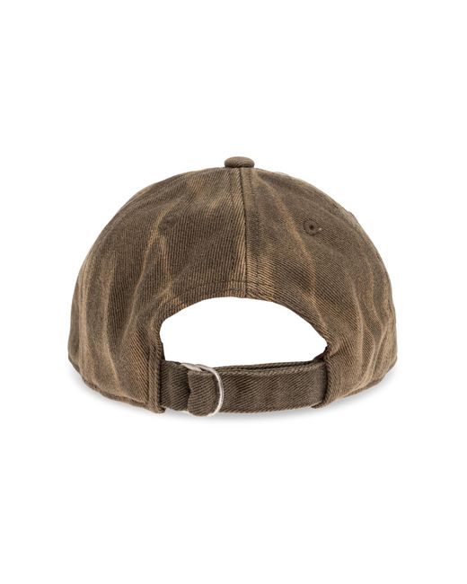Acne Brown Baseball Cap