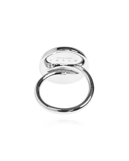 Marni Brown Brass Ring