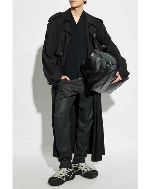 DIESEL Black Cardigan K-Volto for men