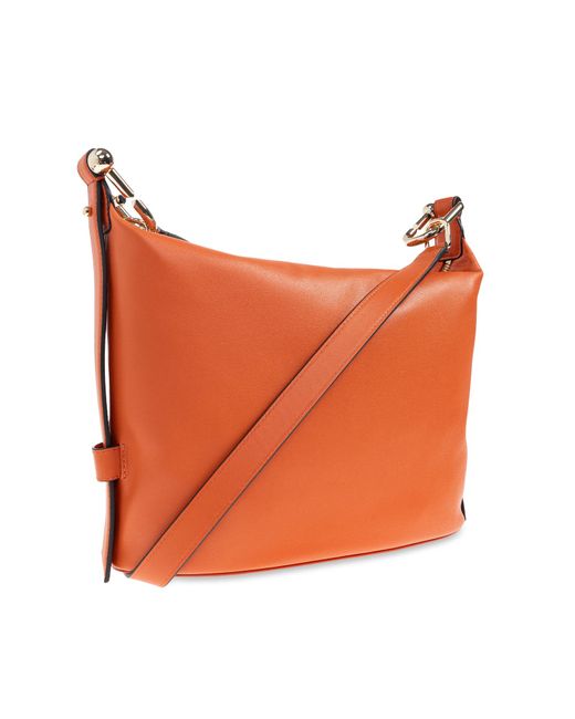 Furla Gray Shoulder Bag "Nuvola Medium"