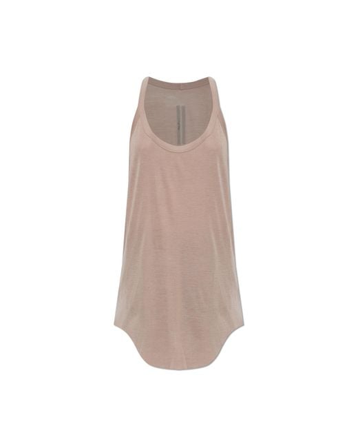 Rick Owens White Oversized Top