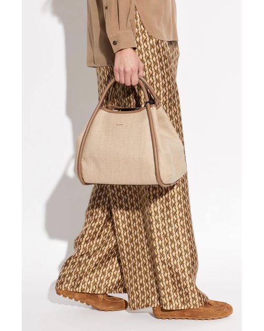 Max Mara Natural Handbag 'Summarines'