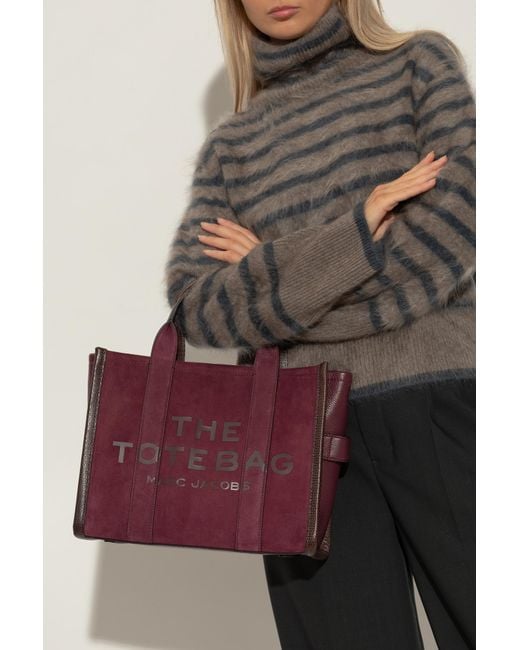 Marc Jacobs Purple Shopper Tote Bag 'The Tote Bag'