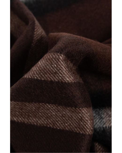 Burberry Brown Cashmere Scarf