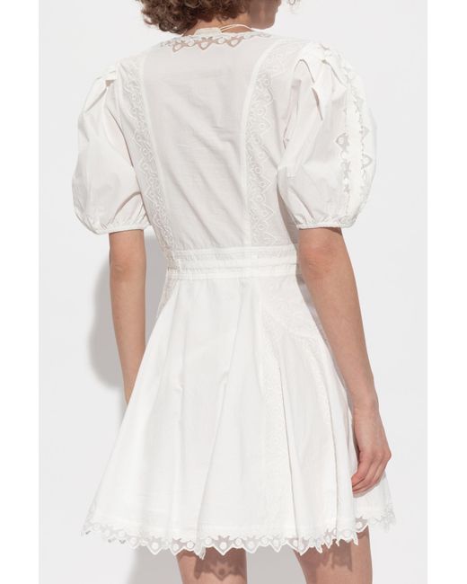 Ulla Johnson White Dress "camila",