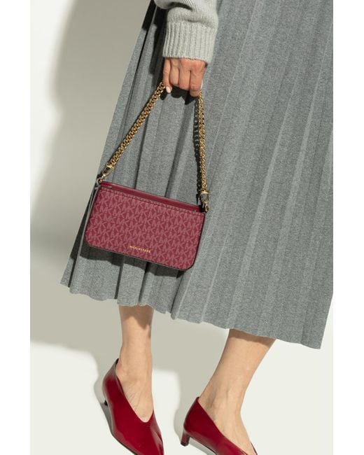 MICHAEL Michael Kors Purple Shoulder Bag 'Bryant Small'