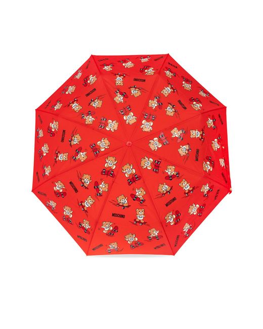 Moschino Red Umbrella