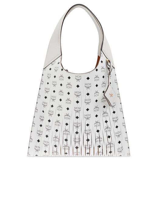 MCM White Bag Aren Type Shopper