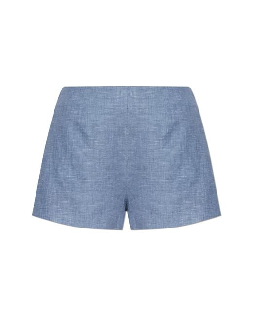 Posse Blue Linen Shorts 'Thea'