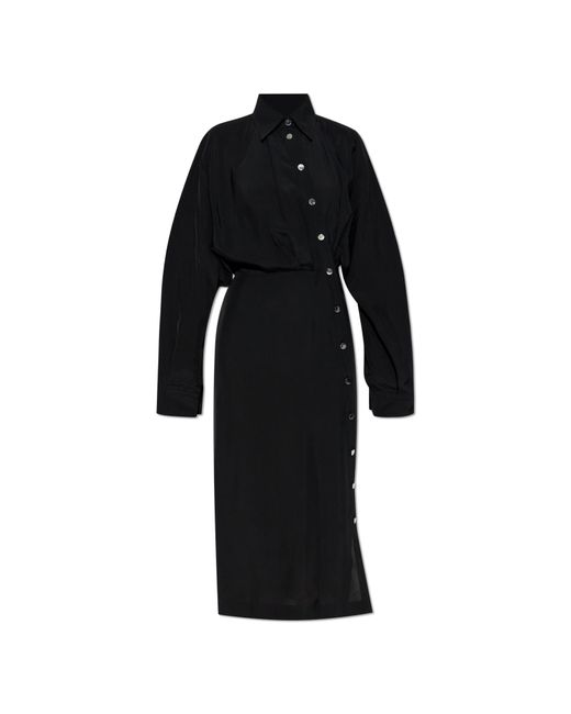 Sportmax Black Dress 'Maranta'