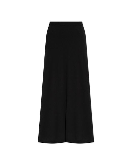 Lisa Yang Black Cashmere Skirt 'Adrienne'
