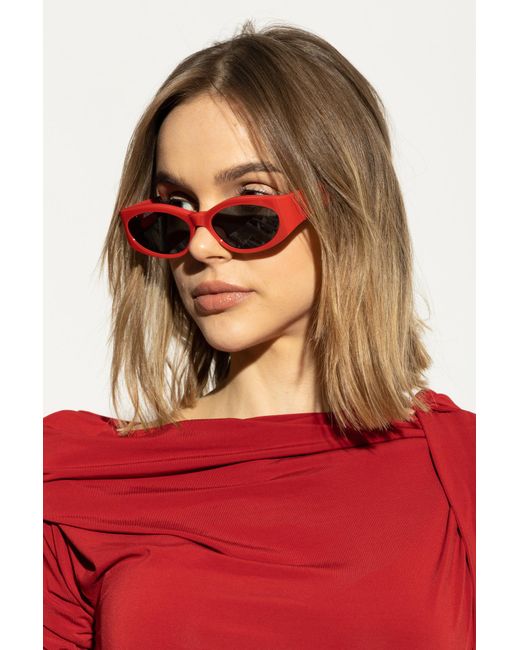 Jacquemus Red Sunglasses
