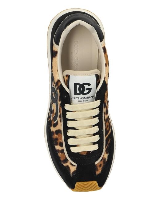 Dolce & Gabbana Black 'Dg Cushion' Sports Shoes