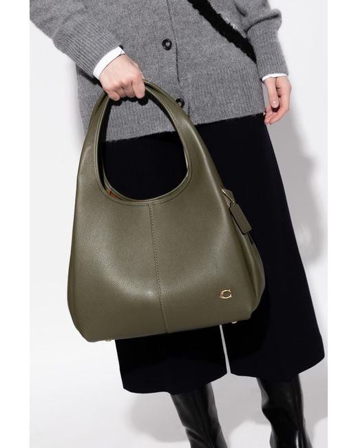 COACH Green Shoulder Bag 'Lana'