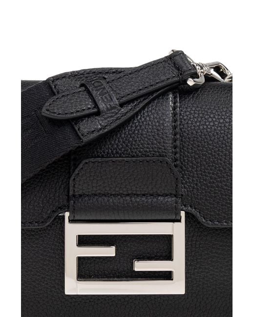 Fendi White Shoulder Bag Double Baguette for men