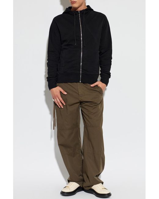 McQueen Black Hoodie for men