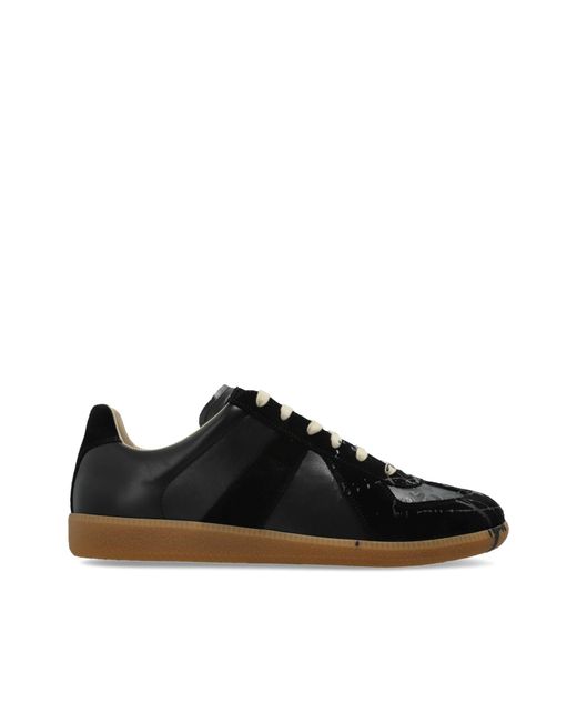 Maison Margiela Black Sports Shoes 'Replica' for men