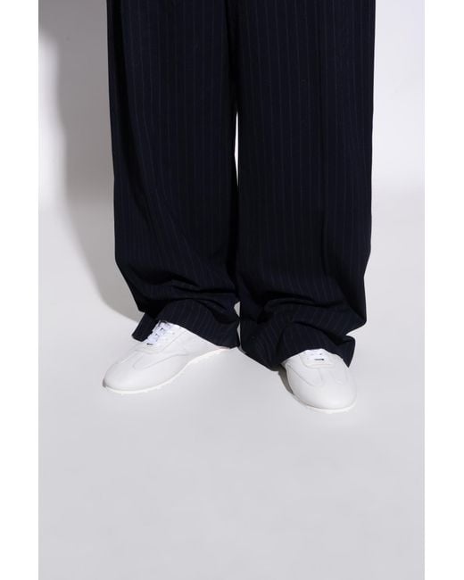Marni White Sports Shoes With Logo for men