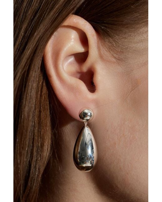 LIE STUDIO Metallic "Lola" Earrings