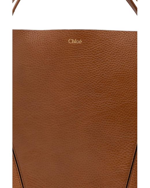 Chloé Blue Bag Spin Large Type Shopper