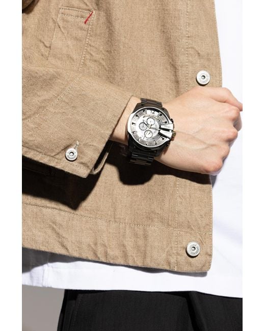 DIESEL Black Steel Watch for men