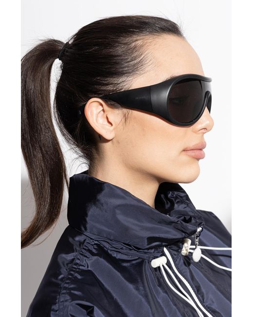 Moncler Gray Cloche Sunglasses